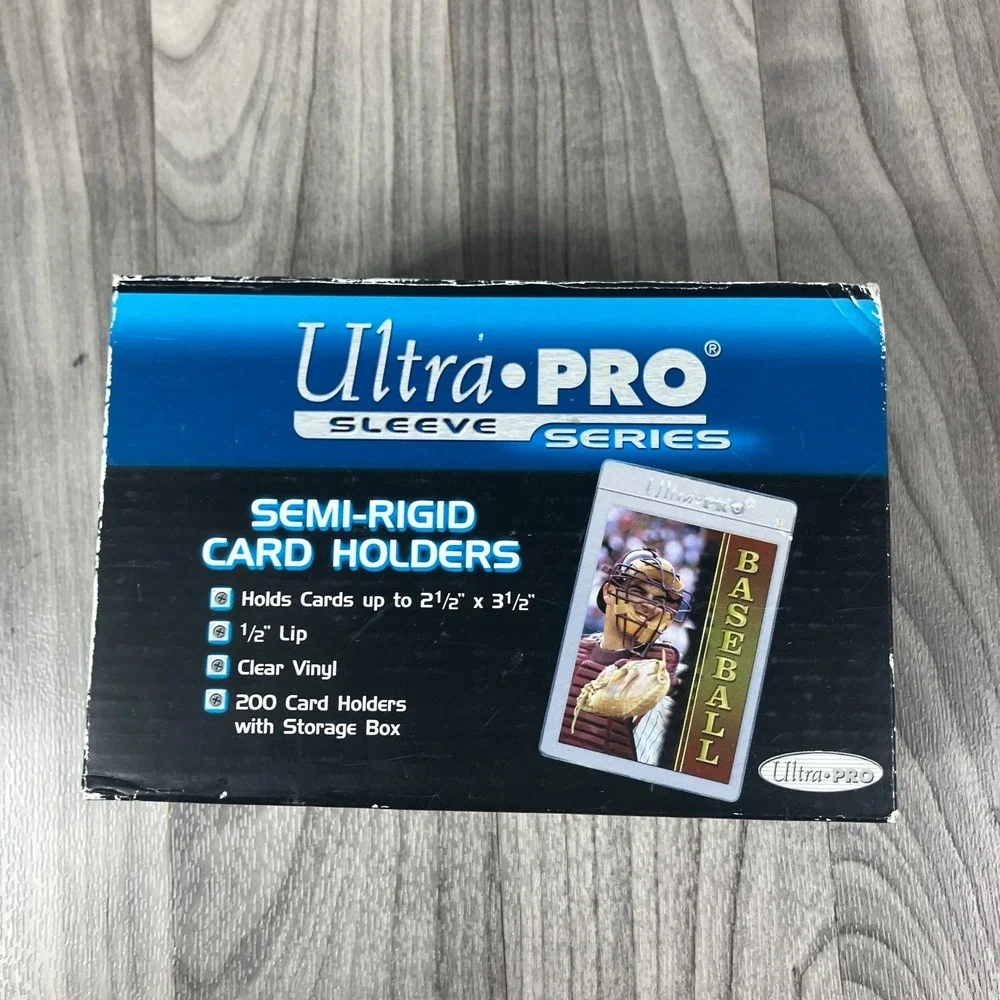 Ultra Pro Semi Rigid Card Holders Box‎ of 200 Great for Graded Submissions PSA